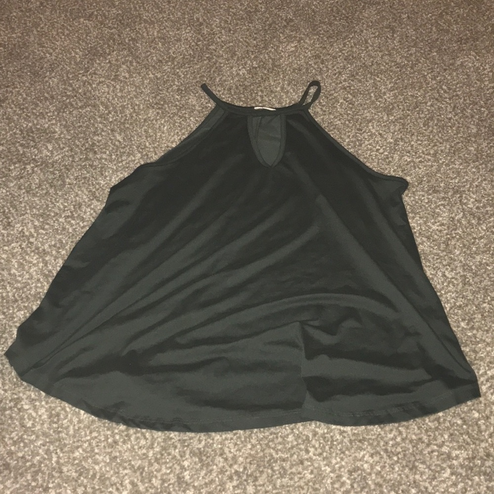 Green camisole